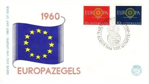 NIEDERLANDE MI-NR. 753-754 FDC CEPT 1960 WAGENRAD