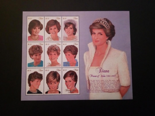 NEVIS MI-NR. 1158-1166 POSTFRISCH(MINT) TOD VON PRINZESSIN DIANA 1997