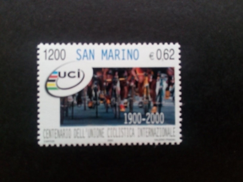 SAN MARINO MI-NR. 1898 POSTFRISCH(MINT) 100 JAHRE INT. RADSPOTRVERBAND (UCI) 2000
