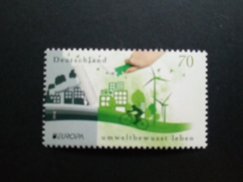 DEUTSCHLAND MI-NR. 3238 POSTFRISCH(MINT) EUROPA 2016 UMWELTBEWUSST LEBEN FAHRRAD FAHREN