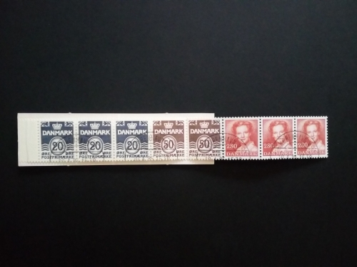 DÄNEMARK MH 34 GESTEMPELT(USED) (C4) KÖNIGIN MARGRETHE II. 1985