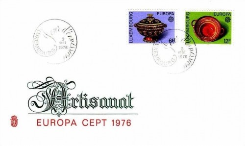LUXEMBOURG MI-NR. 928-929 FDC EUROPA CEPT 1976