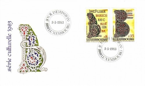 LUXEMBOURG MI-NR. 1076-1077 FDC RIESENBIBEL