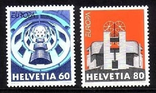 SCHWEIZ MI-NR. 1499-1500 POSTFRISCH(MINT) EUROPA 1993 ZEITGENÖSSISCHE KUNST