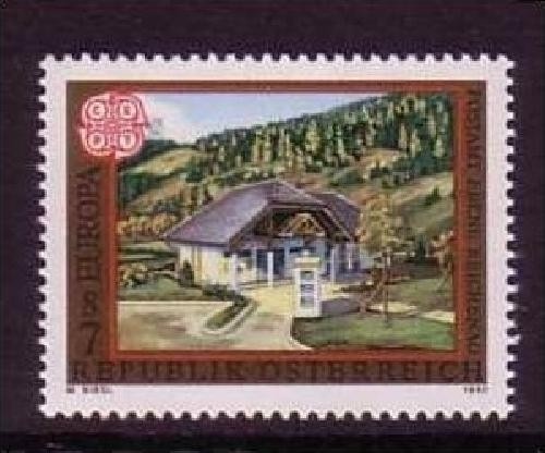 ÖSTERREICH MI-NR. 1989 POSTFRISCH(MINT) EUROPA 1990 - POSTALISCHE EINRICHTUNGEN