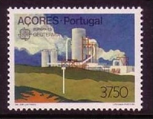 AZOREN MI-NR. 356 POSTFRISCH(MINT) EUROPA 1983 - GROSSE WERKE GEOTHERMISCHES KRAFTWERK