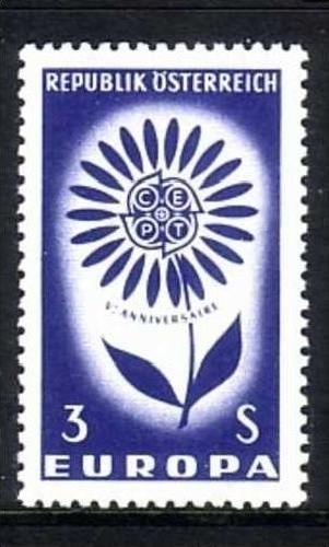 ÖSTERREICH MI-NR. 1173 POSTFRISCH(MINT) EUROPA 1964 STILISIERTE BLUME