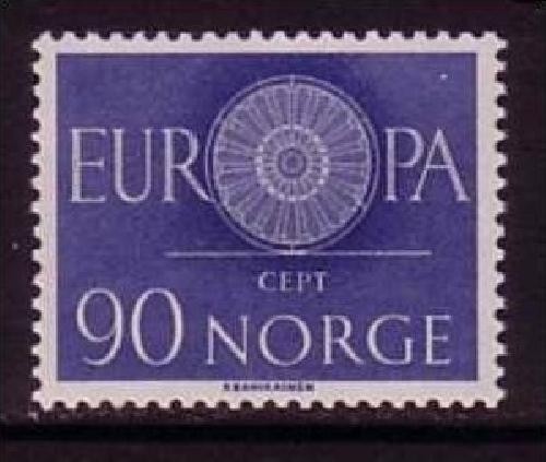 NORWEGEN MI-NR. 449 POSTFRISCH(MINT) EUROPA 1960 - WAGENRAD