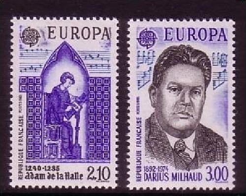 FRANKREICH MI-NR. 2497-2498 POSTFRISCH(MINT) EUROPA 1985 JAHR DER MUSIK