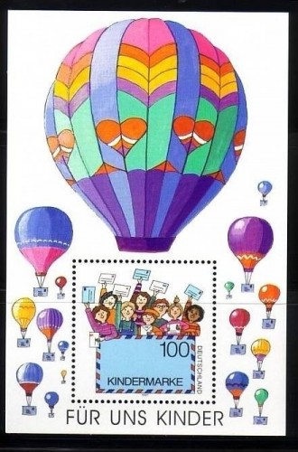 DEUTSCHLAND BLOCK 40 POSTFRISCH(MINT) FÜR UNS KINDER 1997 HEISSLUFTBALLON