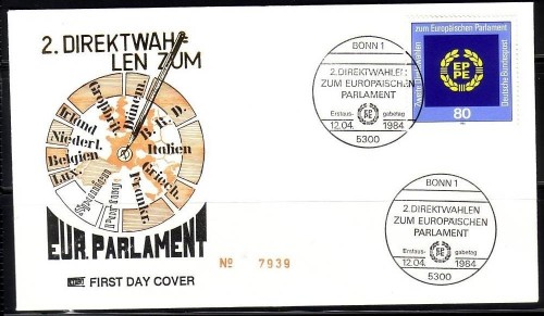 DEUTSCHLAND MI-NR. 1209 FDC DIREKTWAHLEN zum EUROPÄISCHEN PARLAMENT
