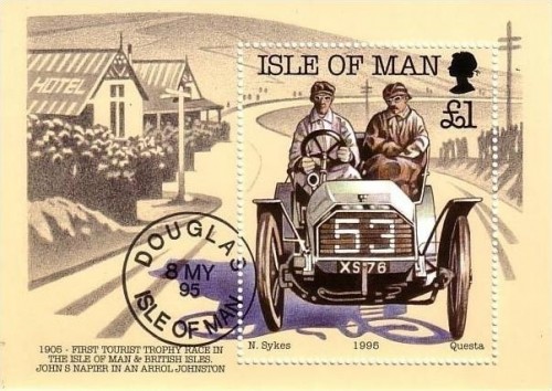ISLE OF MAN BLOCK 23 o TOURIST TROPHY AUTOMOBIL