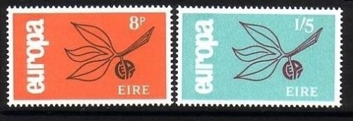 IRLAND MI-NR. 176-177 POSTFRISCH(MINT) EUROPA 1965 ZWEIG