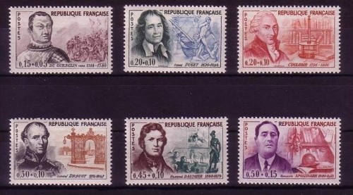 FRANKREICH MI-NR. 1349-1354 POSTFRISCH(MINT) ROTES KREUZ 1961
