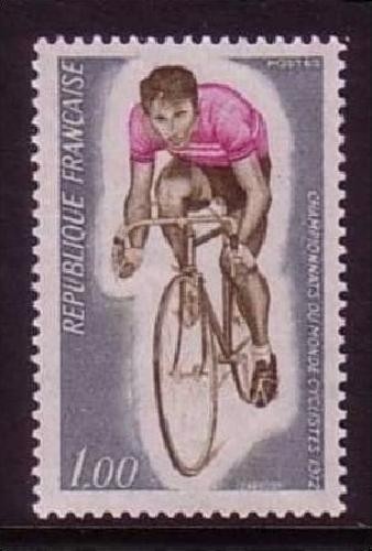FRANKREICH MI-NR. 1804 POSTFRISCH(MINT) RADWELTMEISTERSCHAFTEN 1972