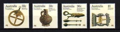 AUSTRALIEN MI-NR. 951-954 POSTFRISCH(MINT) KOLONIALISIERUNG - FUNDE AUS SCHIFFSWRACKS