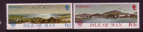 INSEL MAN MI-NR. 95-96 POSTFRISCH(MINT) EUROPA 1977 LANDSCHAFTEN