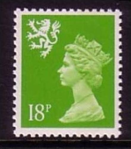 GROSSBRITANNIEN SCHOTTLAND MI-NR. 61 A POSTFRISCH(MINT) KÖNGIN ELIZABETH II.
