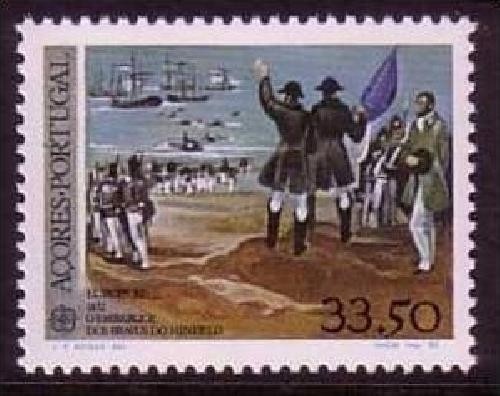 AZOREN MI-NR. 353 POSTFRISCH(MINT) EUROPA 1982 - HISTORISCHE EREIGNISSE SCHIFF