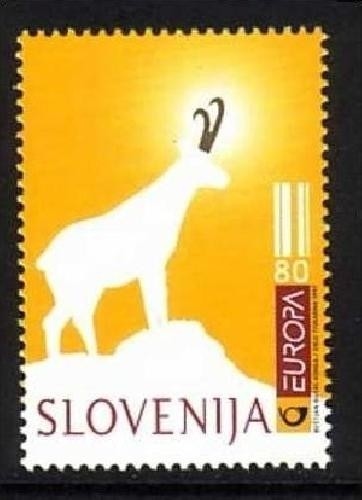 SLOWENIEN MI-NR. 186 POSTFRISCH(MINT) EUROPA 1997 SAGEN und LEGENDEN GOLDHORN
