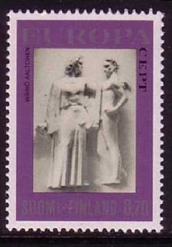FINNLAND MI-NR. 749 POSTFRISCH(MINT) EUROPA 1974 RELIEF VON AALTONEN