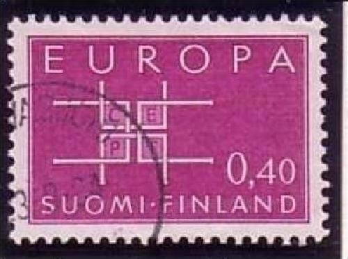 FINNLAND MI-NR. 576 GESTEMPELT(USED) EUROPA 1963