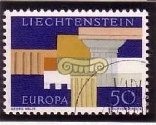 LIECHTENSTEIN MI-NR. 431 GESTEMPELT(USED) EUROPA 1963