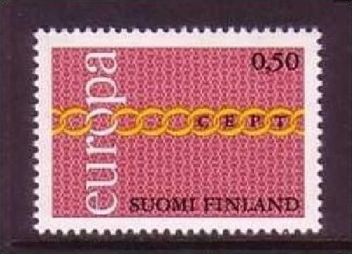 FINNLAND MI-NR. 689 POSTFRISCH(MINT) EUROPA 1971 KETTE