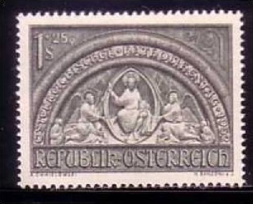 ÖSTERREICH MI-NR. 977 POSTFRISCH(MINT) ÖSTERREICHISCHER KATHOLIKENTAG, WIEN 1952