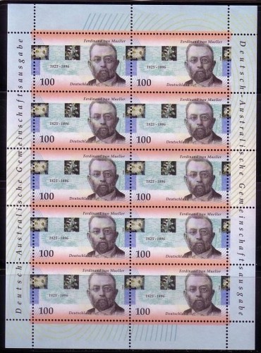 DEUTSCHLAND MI-NR. 1889 POSTFRISCH(MINT) KLEINBOGEN FREIHERR SIR FERDINAND VON MUELLER