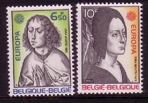 BELGIEN MI-NR. 1818-1819 POSTFRISCH(MINT) EUROPA 1975 - GEMÄLDE