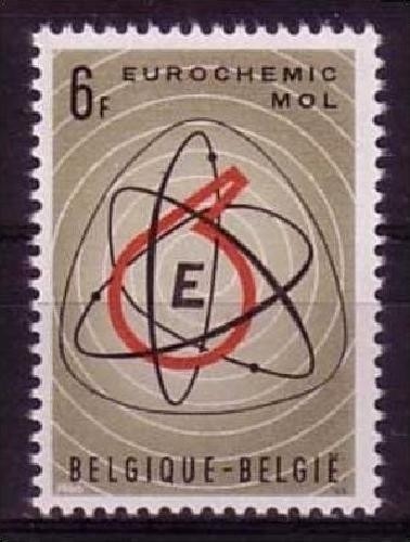 BELGIEN MI-NR. 1438 POSTFRISCH(MINT) MITLÄUFER 1966 EUROCHEMIC in MOL