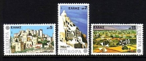 GRIECHENLAND MI-NR. 1263-1265 POSTFRISCH(MINT) EUROPA 1977 - LANDSCHAFTEN