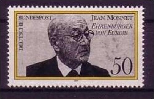 DEUTSCHLAND MI-NR. 926 POSTFRISCH(MINT) MITLÄUFER 1977 - JEAN MONNET