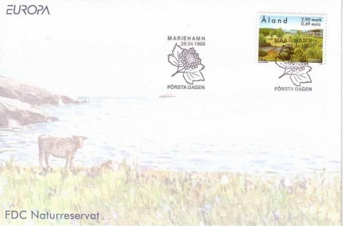 ALAND MI-NR. 157 FDC EUROPA 1999 NATUR- UND NATIONALPARKS