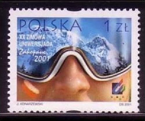 POLEN MI-NR. 3876 POSTFRISCH(MINT) WINTER UNIVERSIADE ZAKOPANE 2001