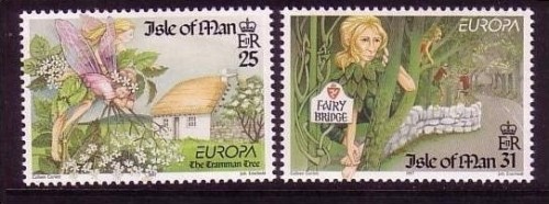 INSEL MAN MI-NR. 717-718 POSTFRISCH EUROPA 1997 SAGEN und LEGENDEN FEE