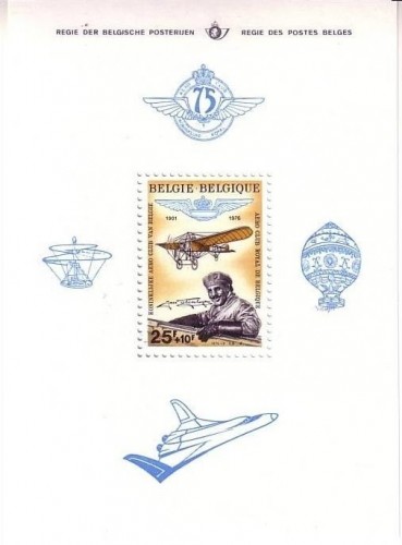 BELGIEN BLOCK 43 POSTFRISCH(MINT) KÖNIGLICHER AEROCLUB HOCHDECKER