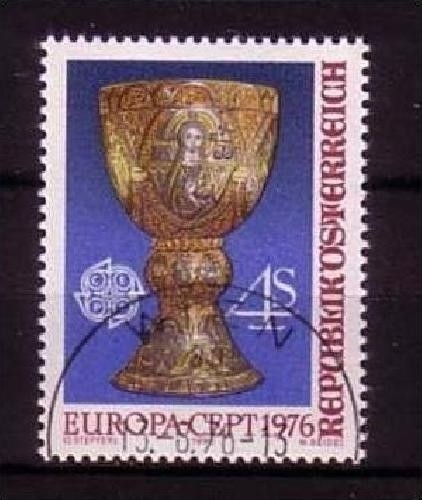 ÖSTERREICH MI-NR. 1516 GESTEMPELT(USED) EUROPA 1976 KUNSTHANDWERK