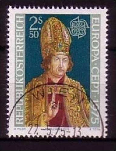ÖSTERREICH MI-NR. 1487 GESTEMPELT(USED) EUROPA 1975 GEMÄLDE