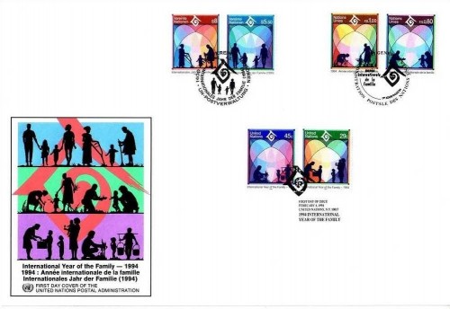 UNO TRIO BRIEF 04.02.1994 INTERNATIONALES JAHR DER FAMILIE