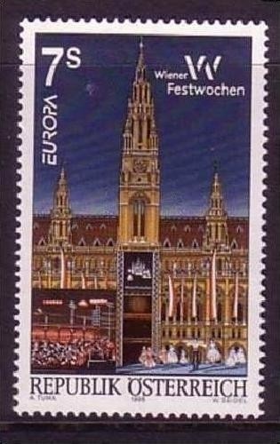ÖSTERREICH MI-NR. 2254 POSTFRISCH(MINT) EUROPA 1998 FESTE und FEIERTAGE