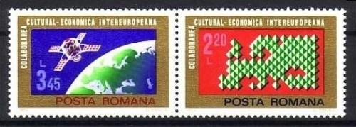 RUMÄNIEN MI-NR. 3189-3190 POSTFRISCH(MINT) MITLÄUFER 1974 INTEREUROPA