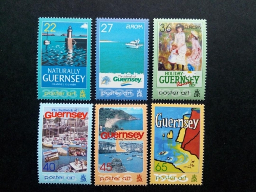 GUERNSEY MI-NR. 966-971 POSTFRISCH(MINT) PLAKATKUNST EUROPA 2003