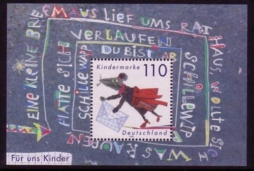 DEUTSCHLAND BLOCK 51 POSTFRISCH(MINT) FÜR UNS KINDER 1999 MAUS MIT BRIEFUMSCHLAG