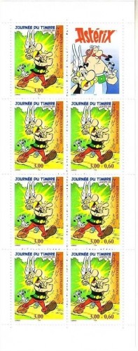Frankreich Briefmarke Asterix 1999 MH 51 postfrisch 40 JAHRE ASTERIX 1999