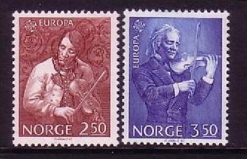 NORWEGEN MI-NR. 926-927 POSTFRISCH(MINT) EUROPA 1985 JAHR DER MUSIK