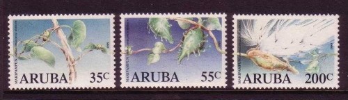 ARUBA MI-NR. 57-59 POSTFRISCH(MINT) PFLANZE MARIPAMPUN