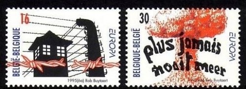 BELGIEN MI-NR. 2649-2650 POSTFRISCH(MINT) EUROPA 1995 - FRIEDEN und FREIHEIT