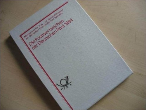 DDR JAHRESSAMMLUNG 1984 POSTFRISCH(MINT) MIT SCHUBER
